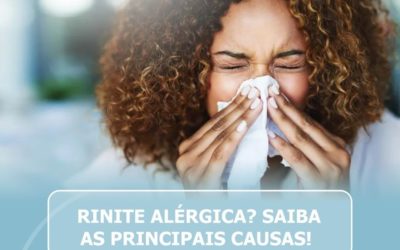 Rinite alérgica: Saiba as principais causas: